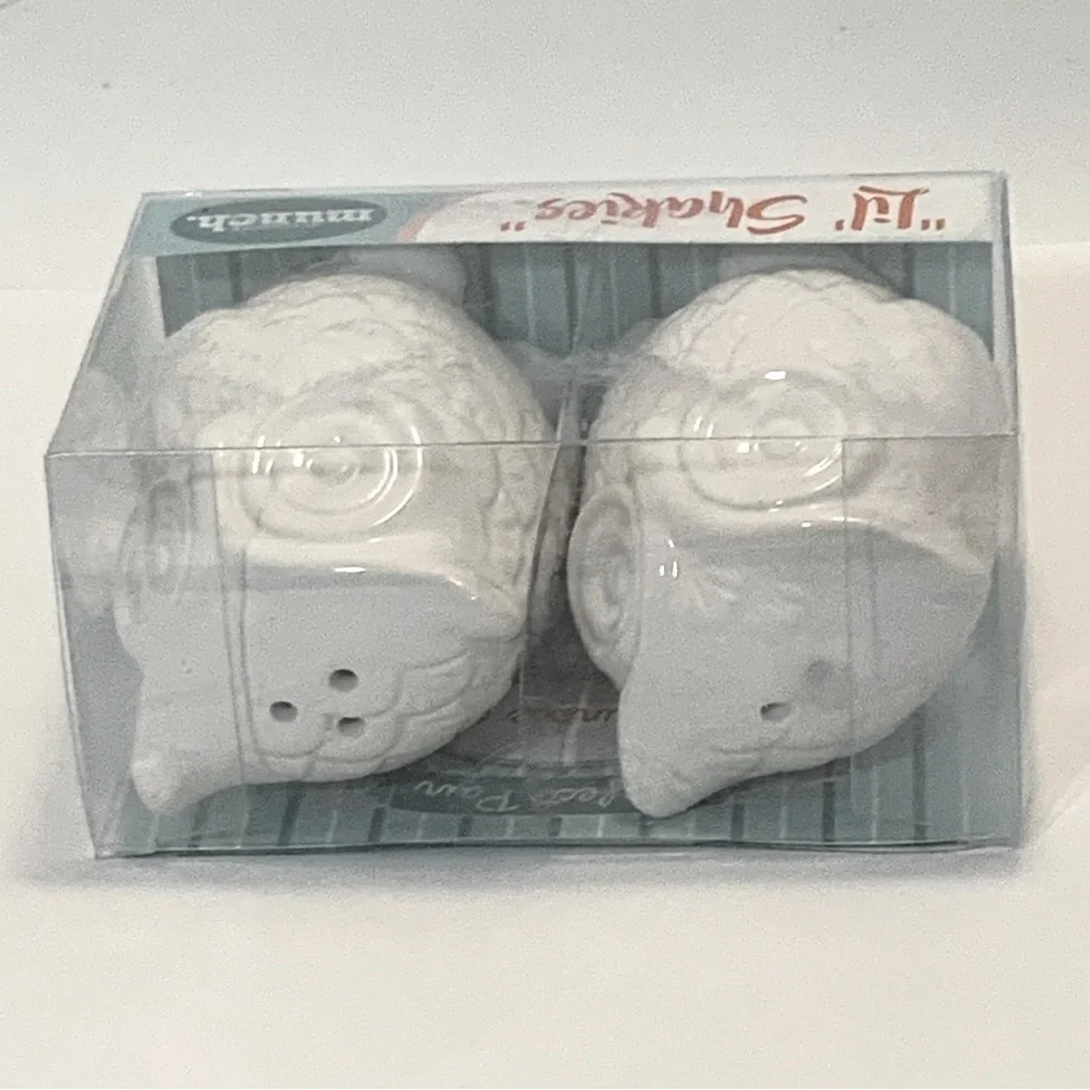 Godinger Silver Art Co. owl salt